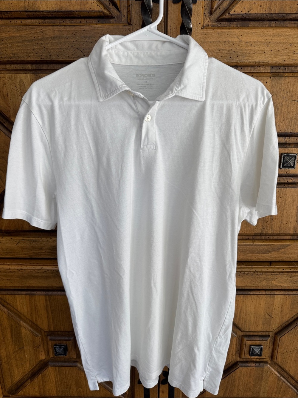 Bonobos White Men’s Polo Shirt